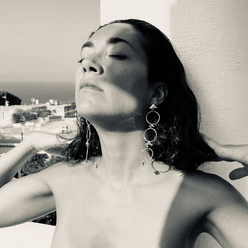 Paola Grande Gioielli SOLIS Orecchini 'Solis' Con Cerchi E Rombi