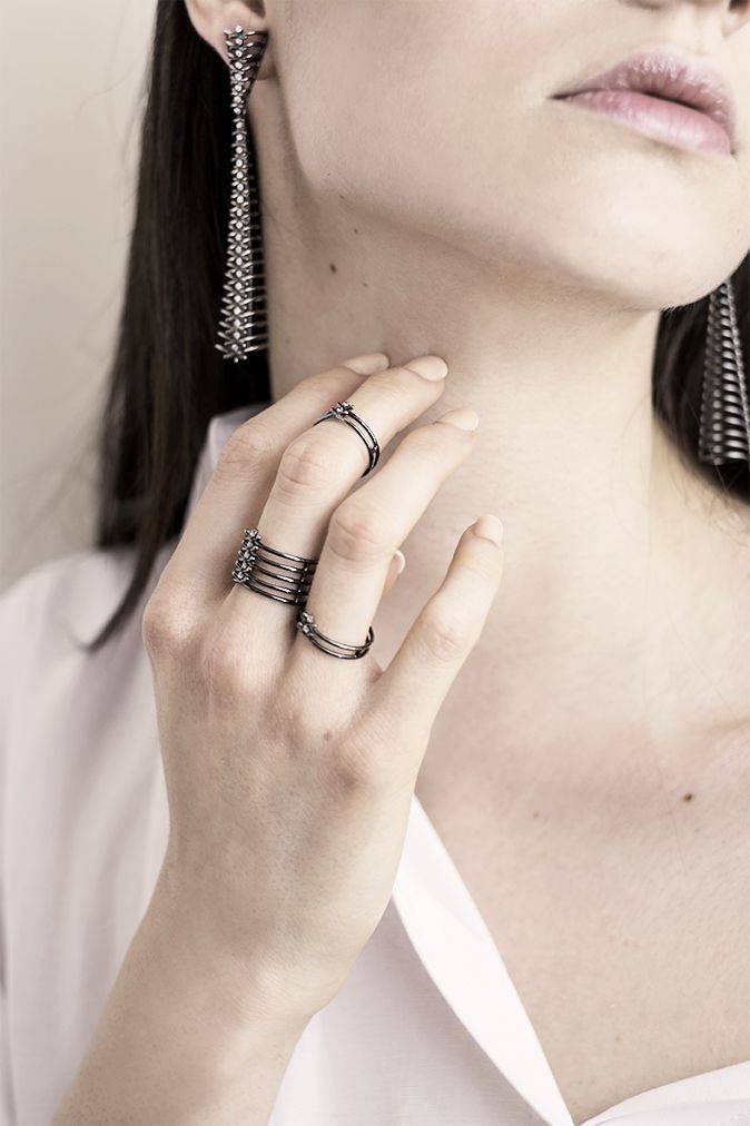 Paola Grande Gioielli SPINAE Anello 'Spinae' 2 Elementi