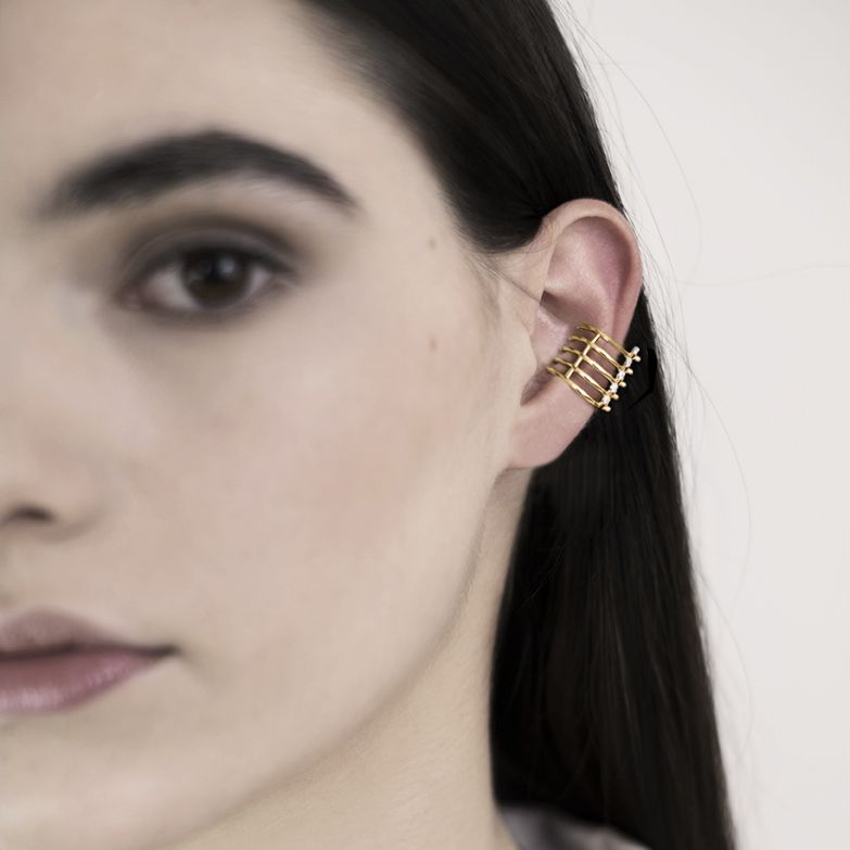 Paola Grande Gioielli SPINAE Mono Orecchino 'Spinae' 5 Elementi