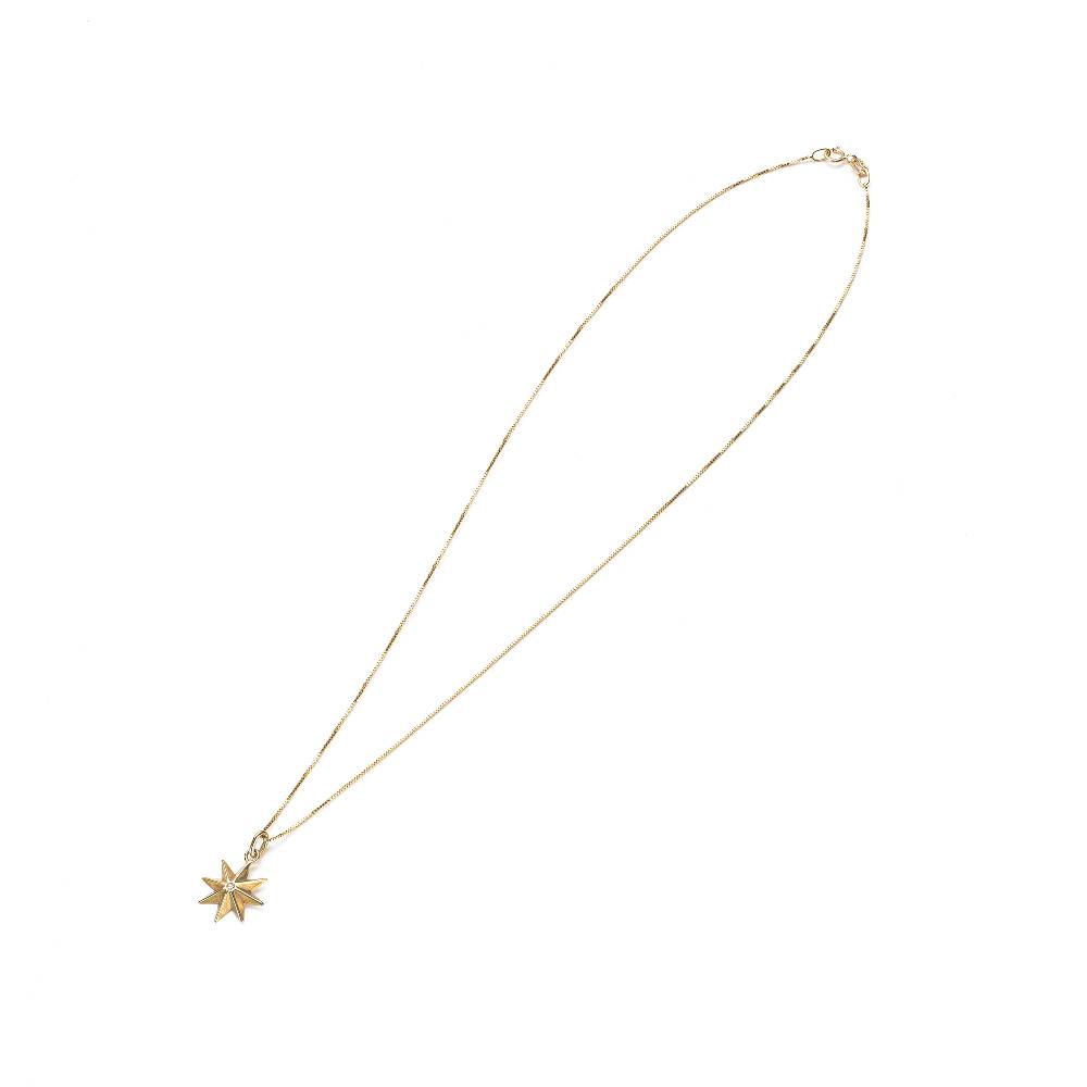 Paola Grande Gioielli STELLA DEI VENTI Ciondolo 'Stella' In Oro Giallo Con Diamante