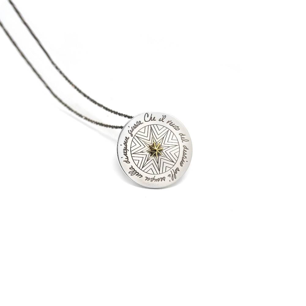Paola Grande Gioielli STELLA DEI VENTI Medaglia 'Stella dei venti'