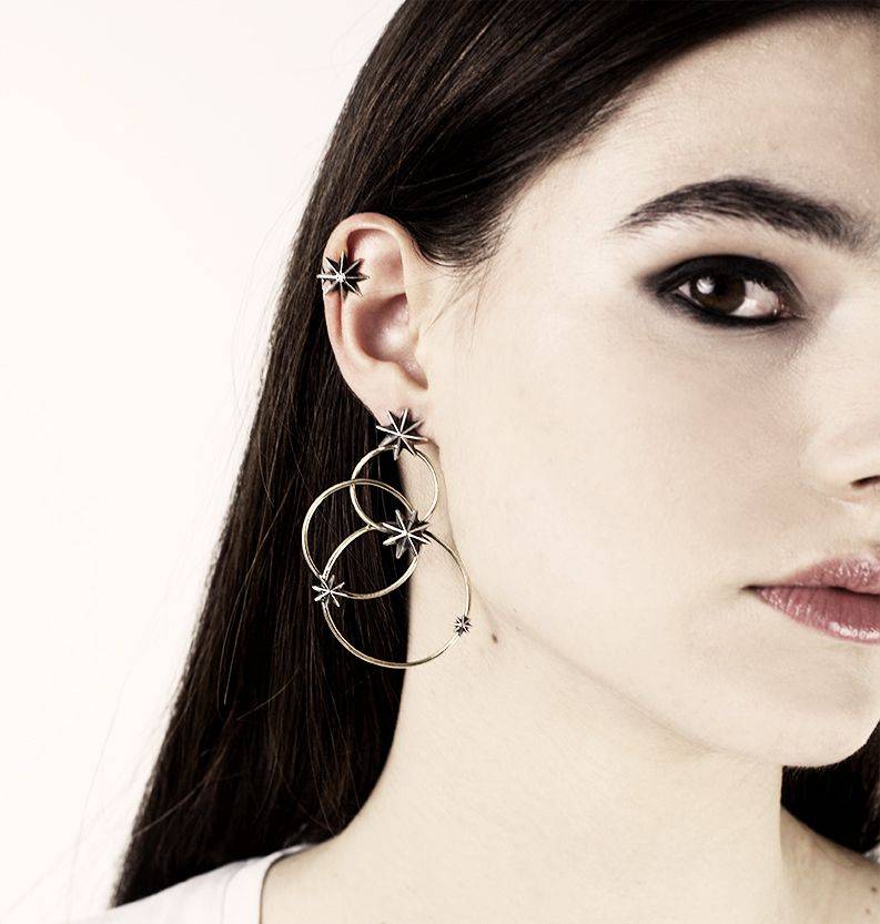 Paola Grande Gioielli STELLA DEI VENTI Orecchini Costellazioni