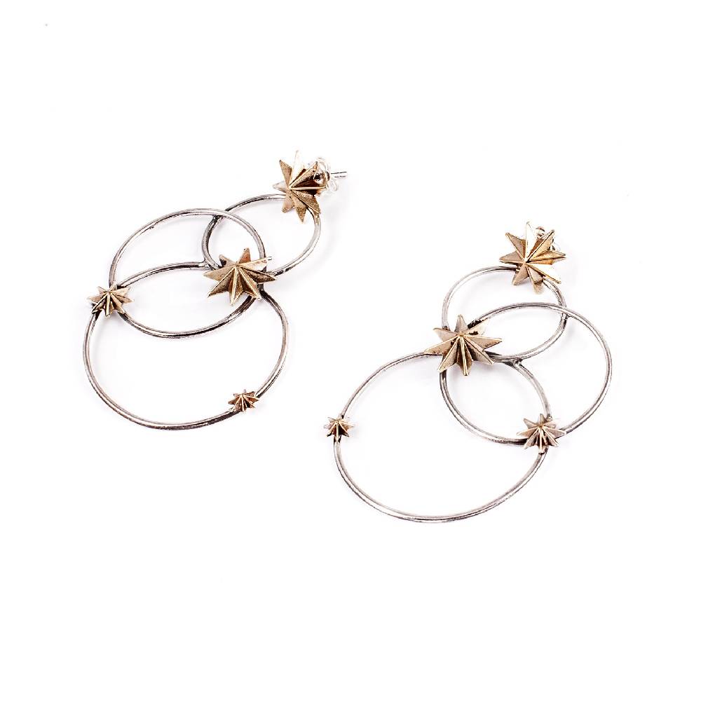 Paola Grande Gioielli STELLA DEI VENTI Orecchini Costellazioni