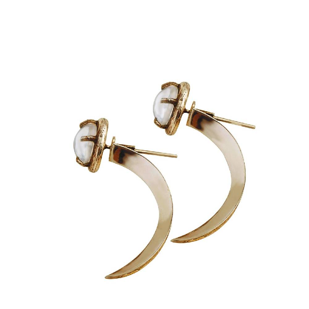 Paola Grande Gioielli UNCINI Uncini Con Cristallo Di Rocca