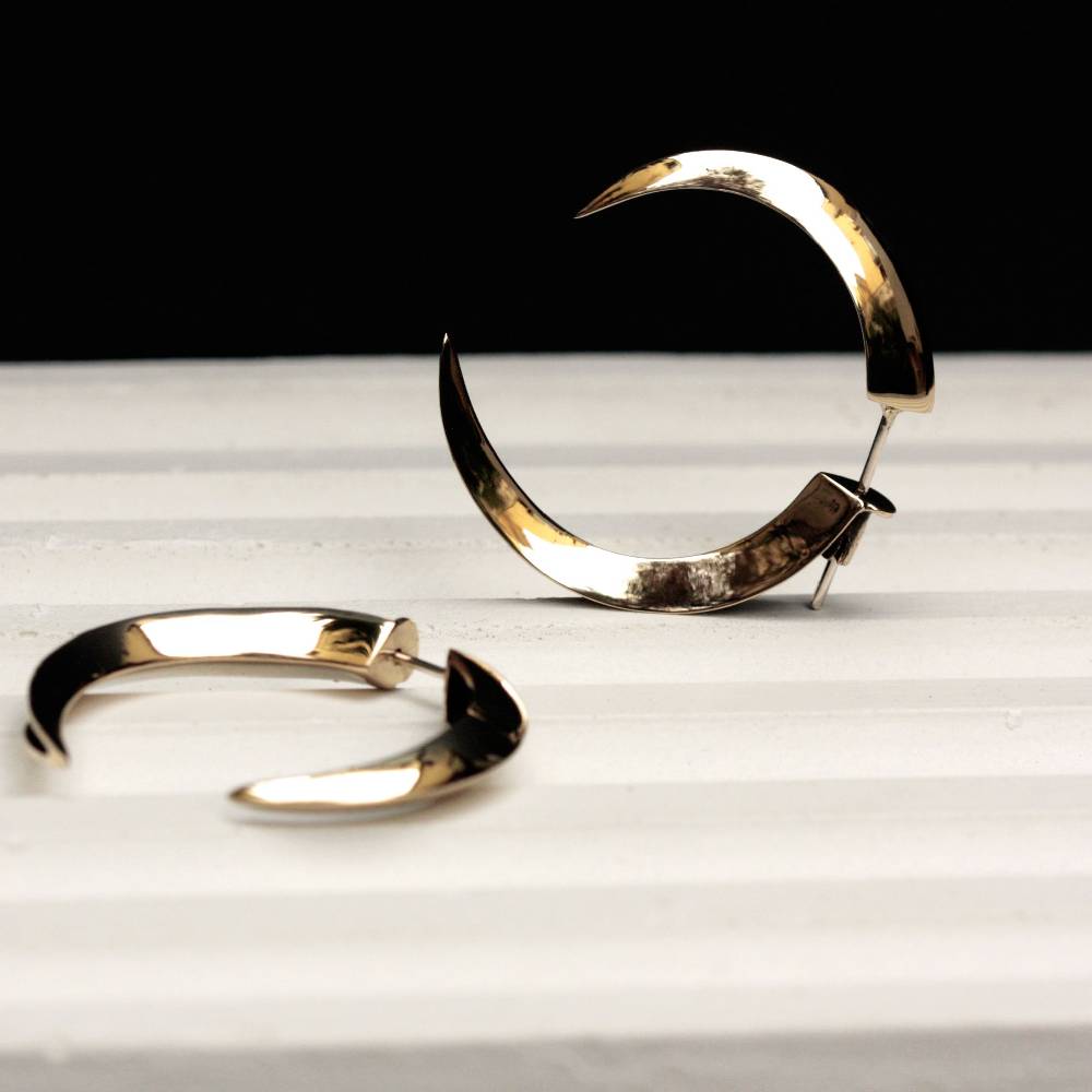 Paola Grande Gioielli UNCINI Uncini Fronte|retro Bronzo