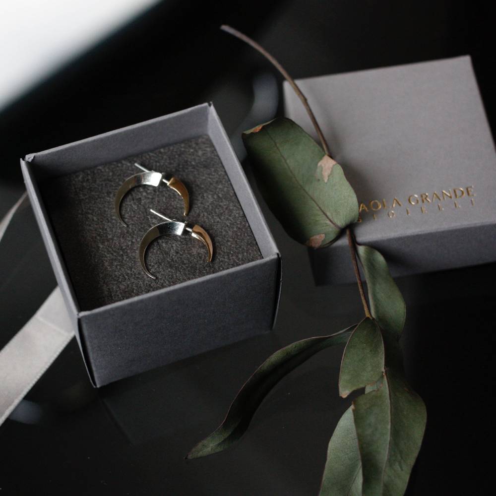 Paola Grande Gioielli UNCINI Uncini Fronte|retro Xs Bicolor