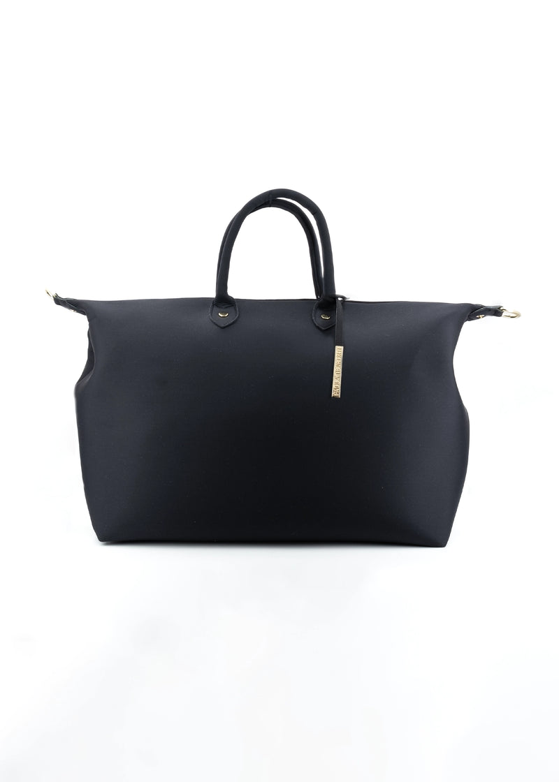 Paola T. Bauletto Large In Neoprene Con Dettagli Oro