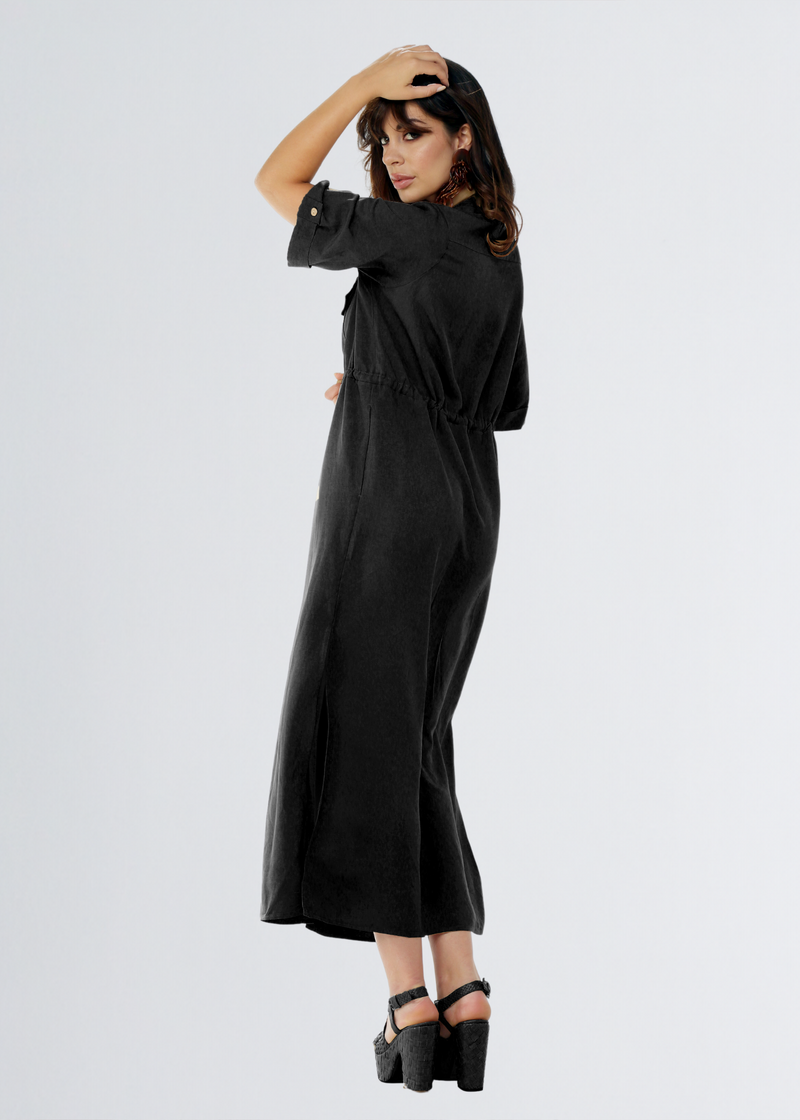 Paola T. Abito Chemisier Con Coulisse