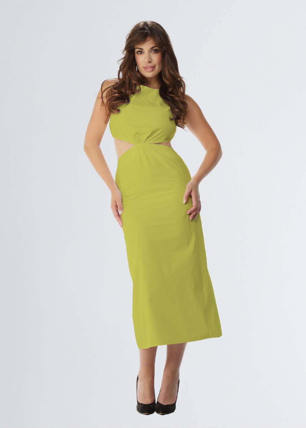 Paola T. Abito CUT-OUT in cotone stretch