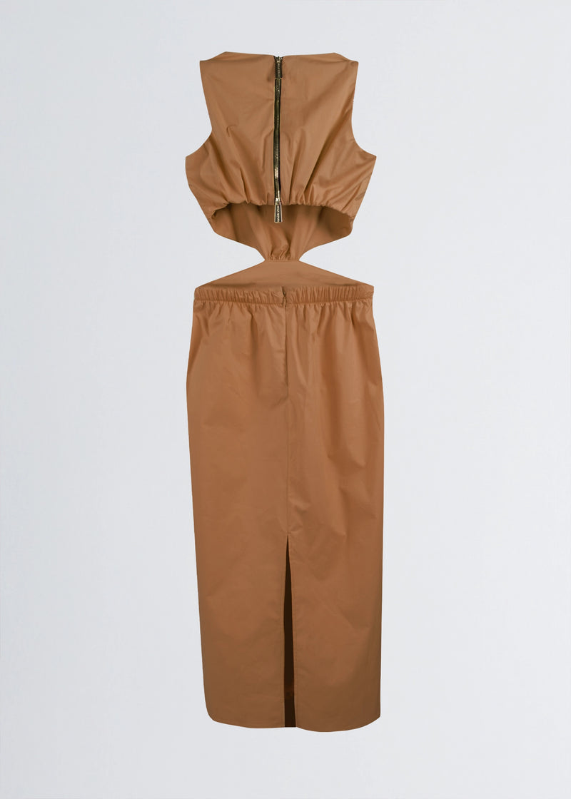 Paola T. Abito CUT-OUT In Cotone Stretch