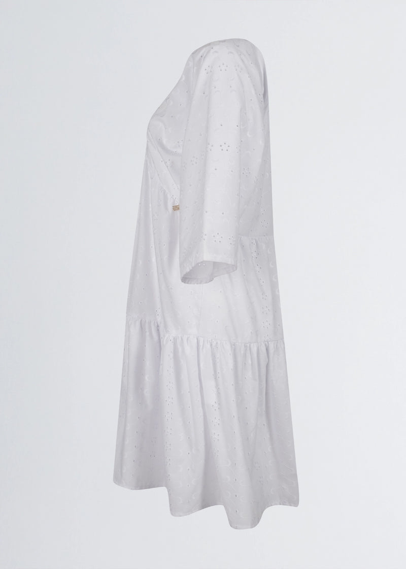 Paola T. Abito In Cotone Sangallo