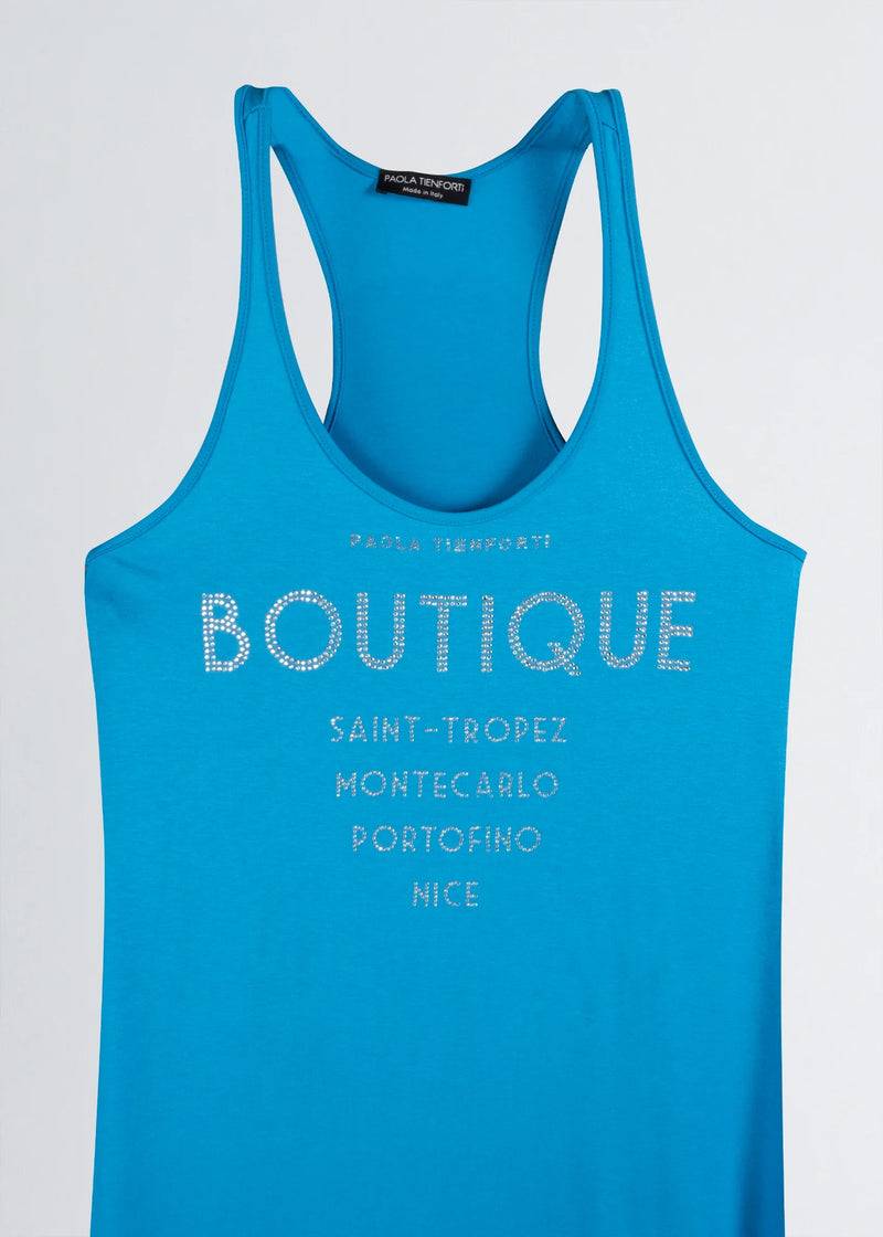 Paola T. Abito In Jersey Di Viscosa