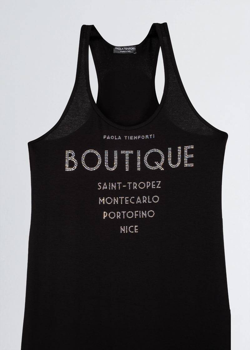 Paola T. Abito In Jersey Di Viscosa