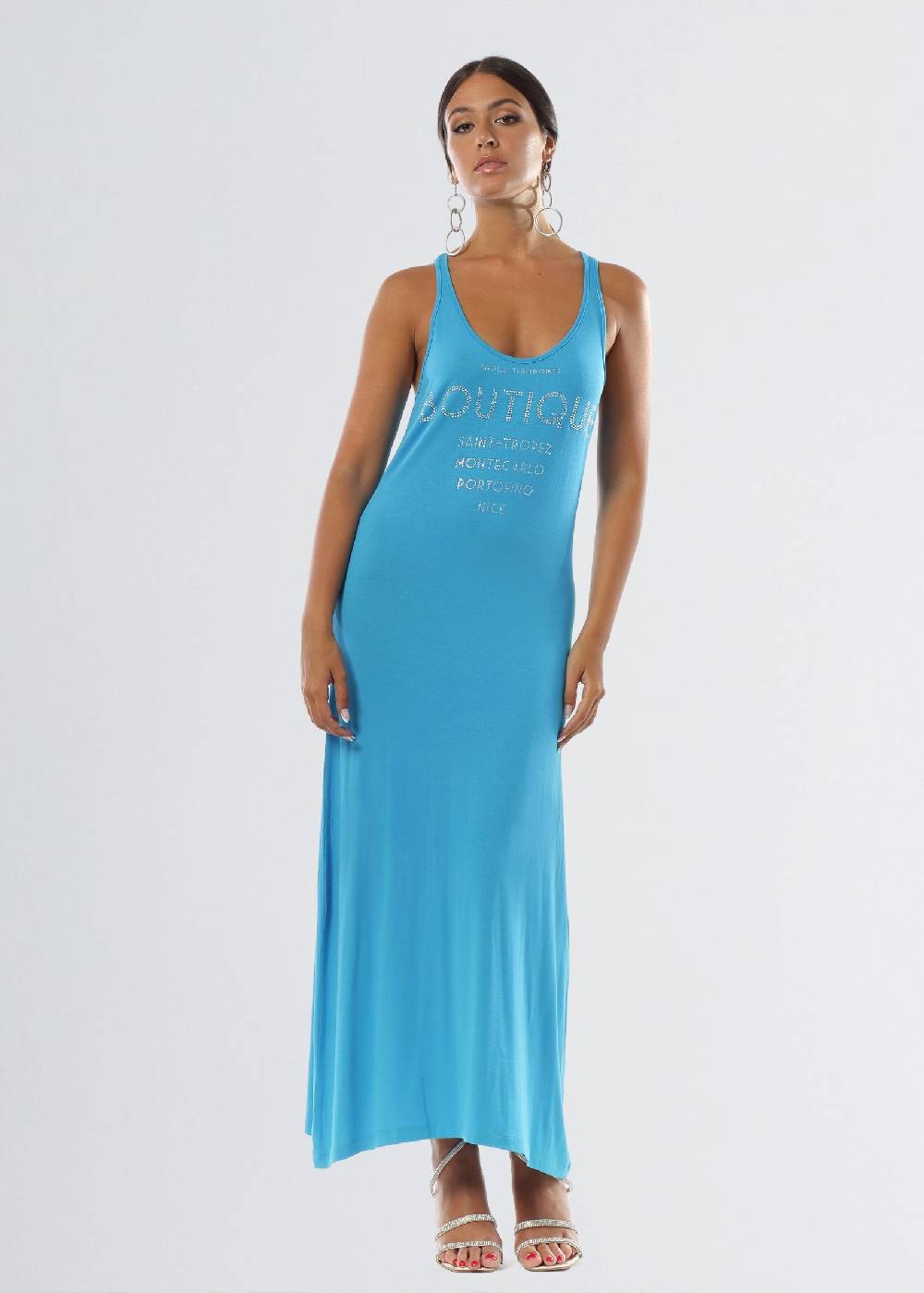 Paola T. Abito in jersey di viscosa