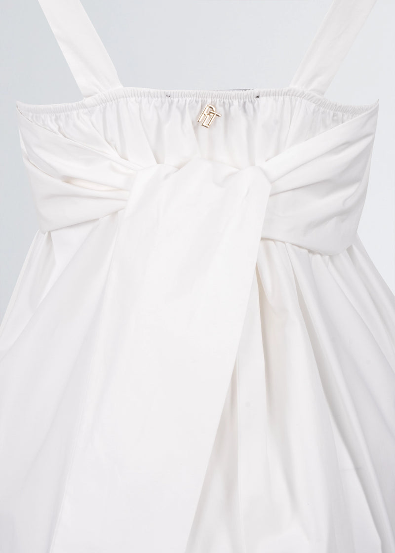 Paola T. Abito Lungo In Cotone Popelin