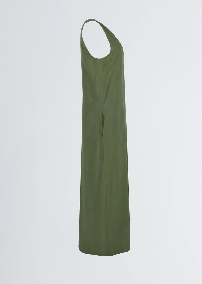 Paola T. Abito Lungo In Lino E Viscosa