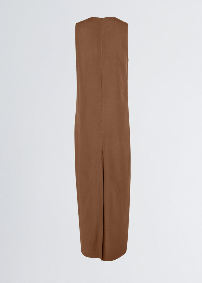 Paola T. Abito Lungo In Lino E Viscosa