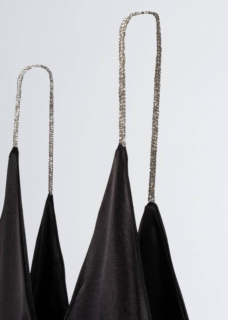 Paola T. Abito Lungo In Raso Di Viscosa