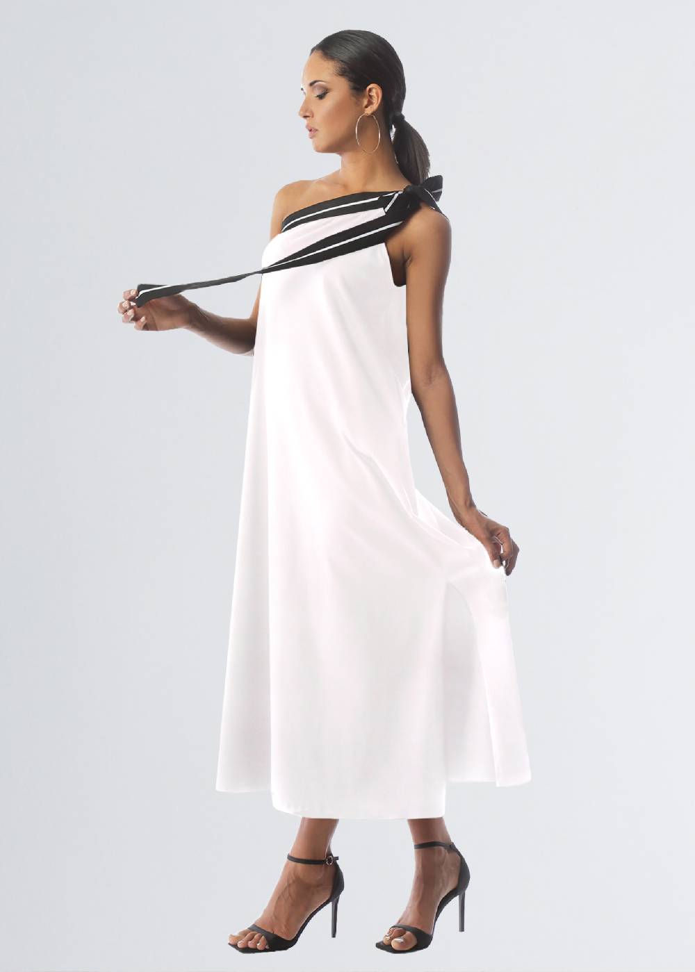 Paola T. Abito lungo monospalla