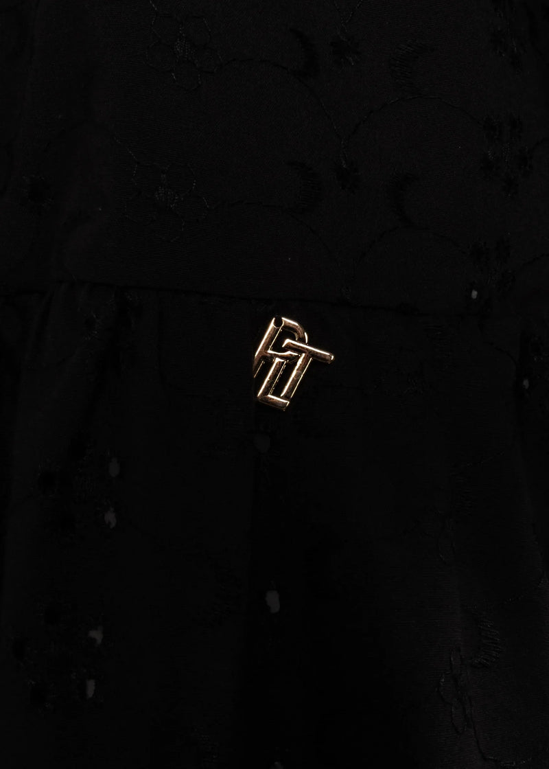 Paola T. Blusa In Cotone Sangallo