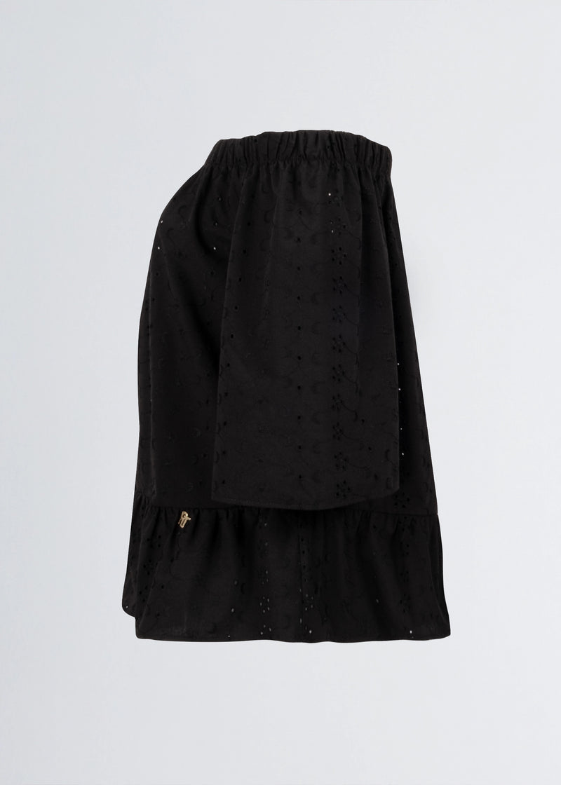 Paola T. Blusa In Cotone Sangallo