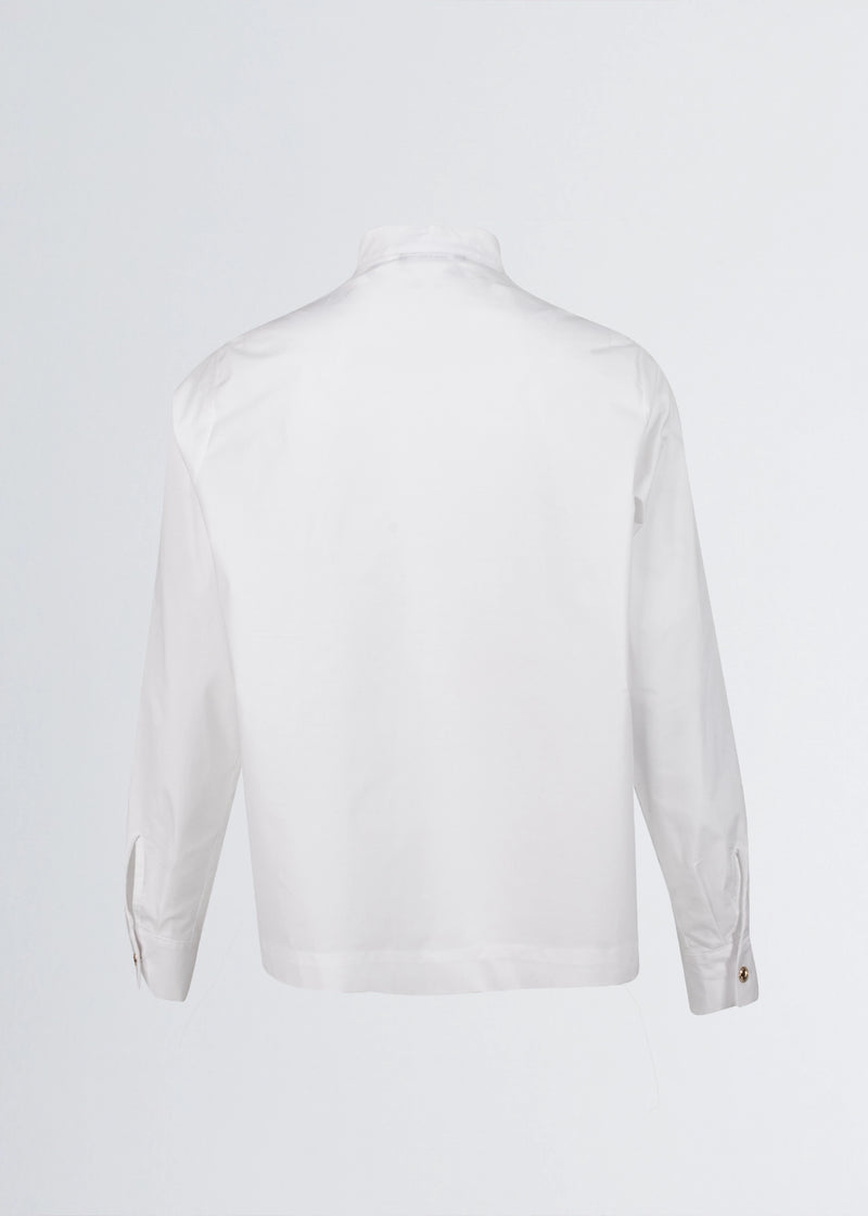 Paola T. Blusa In Cotone Stretch