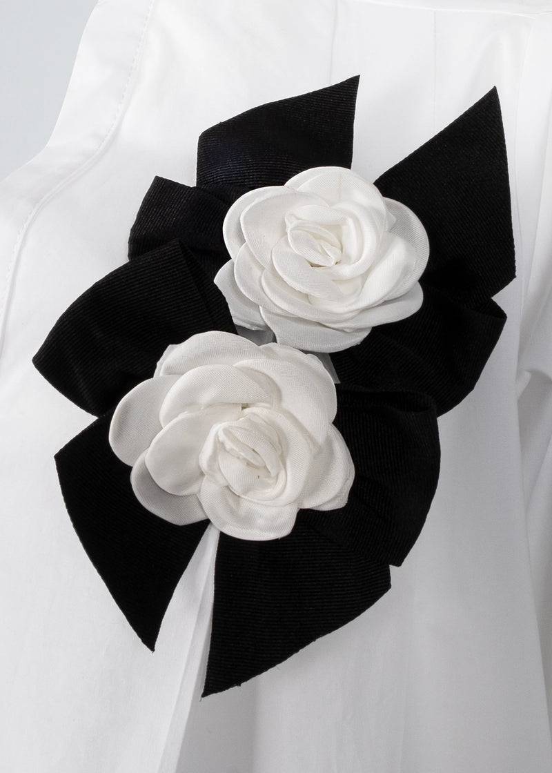 Paola T. Blusa In Cotone Stretch