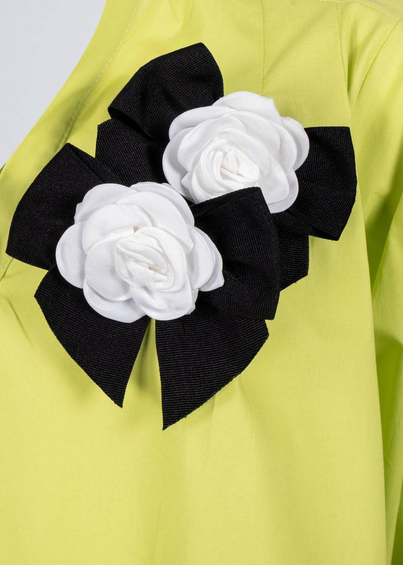 Paola T. Blusa In Cotone Stretch