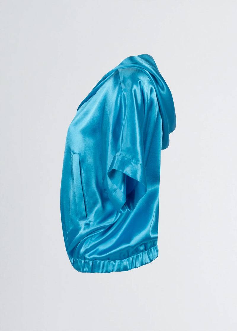 Paola T. Bomber In Raso Di Viscosa