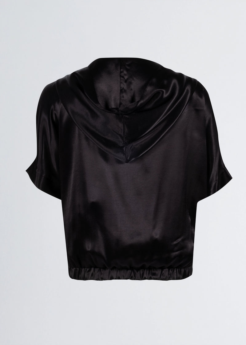 Paola T. Bomber In Raso Di Viscosa