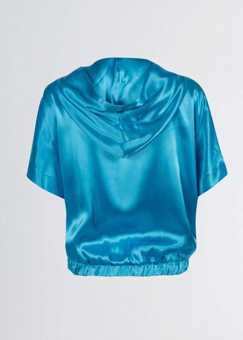 Paola T. Bomber In Raso Di Viscosa