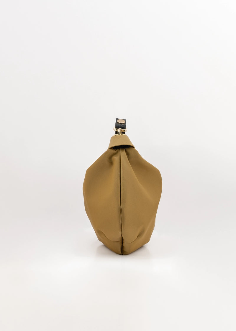 Paola T. Borsa A Sacca In Nylon Con Dettagli Oro