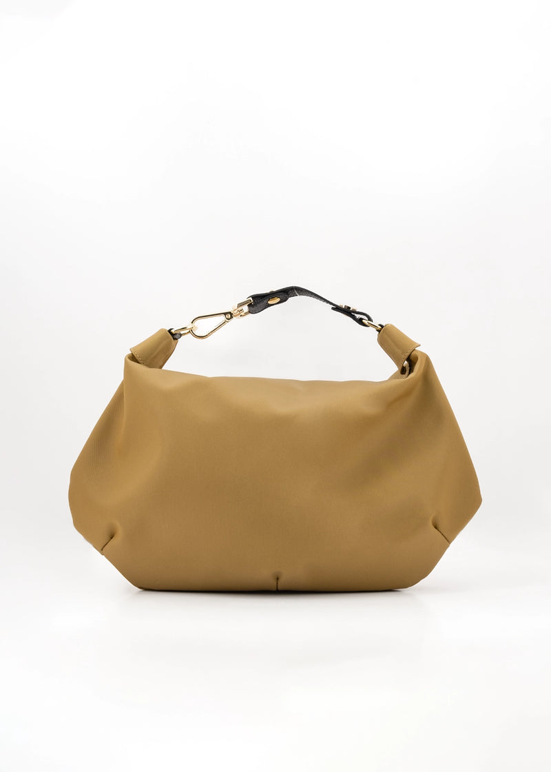 Paola T. Borsa A Sacca In Nylon Con Dettagli Oro