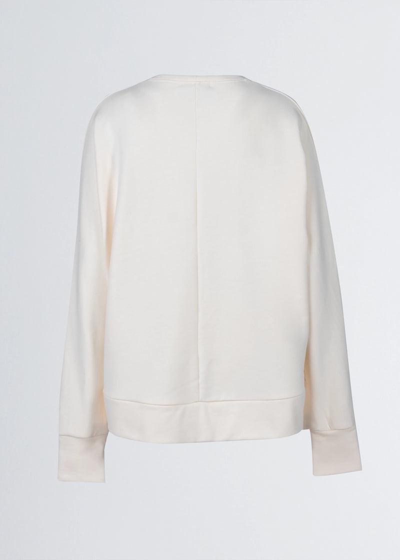 Paola T. Felpa Corta In Cotone Stretch