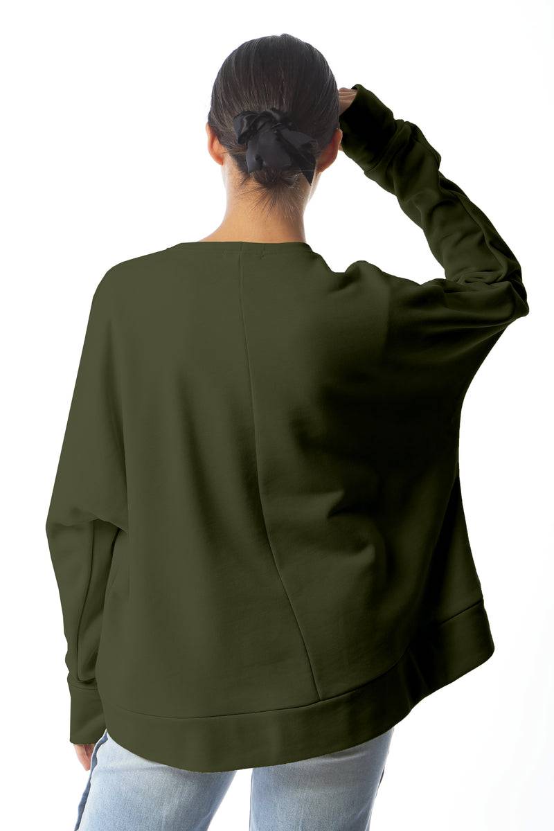 Paola T. Felpa Corta In Cotone Stretch