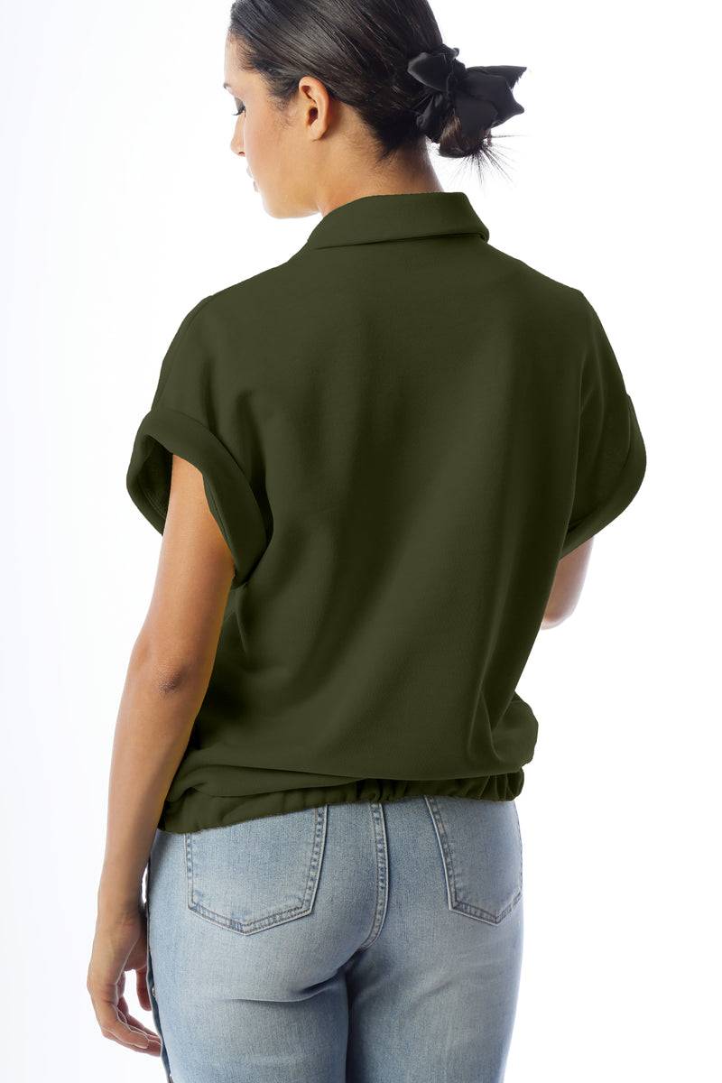 Paola T. Felpa In Cotone Stretch