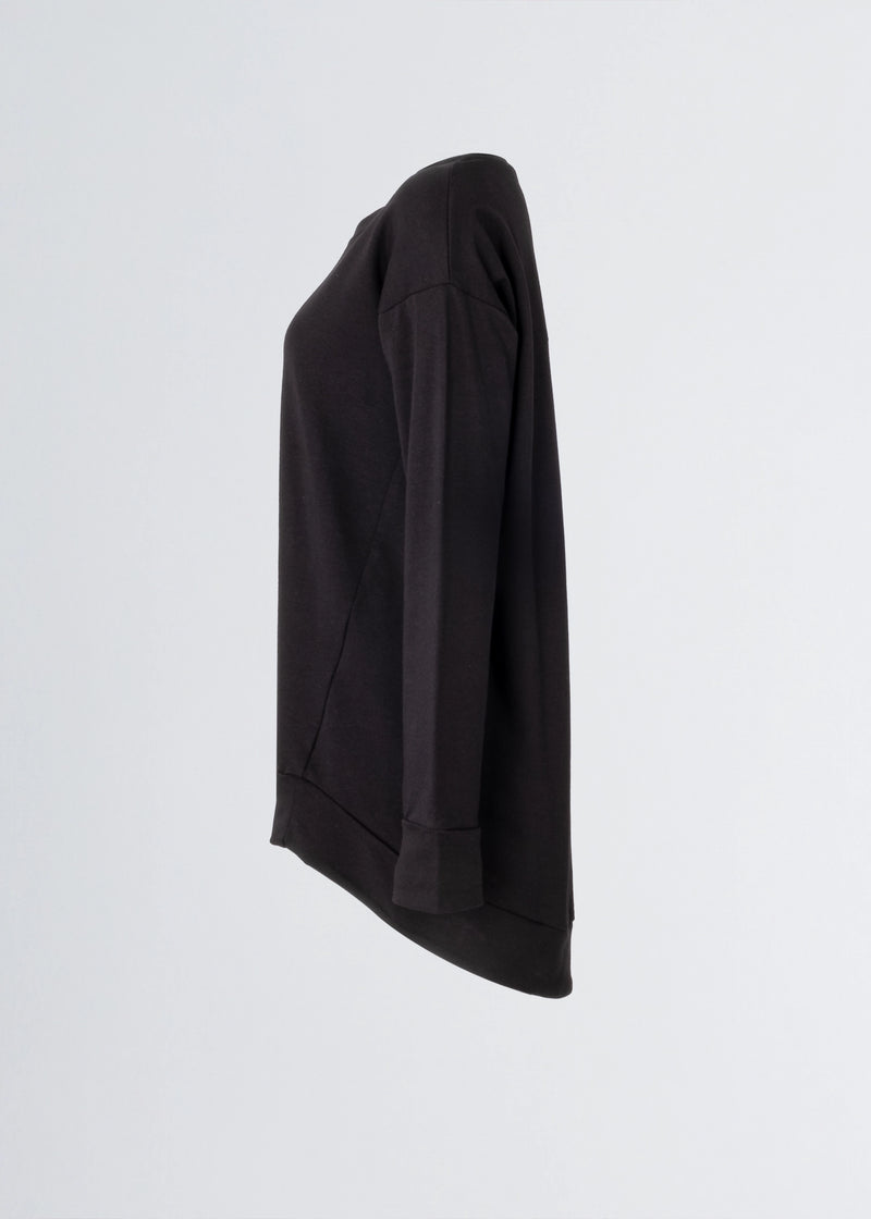 Paola T. Felpa In Cotone Stretch