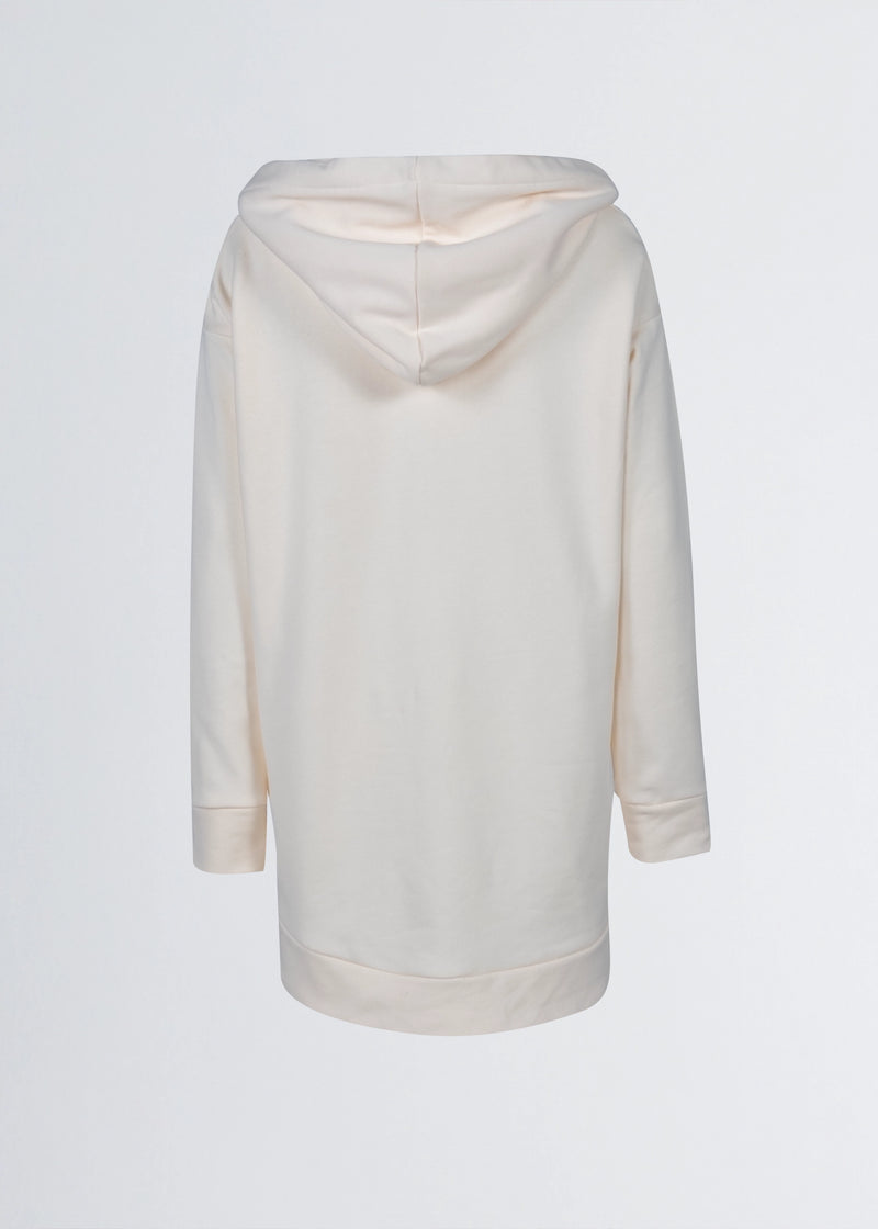 Paola T. Felpa Oversize Con Cappuccio