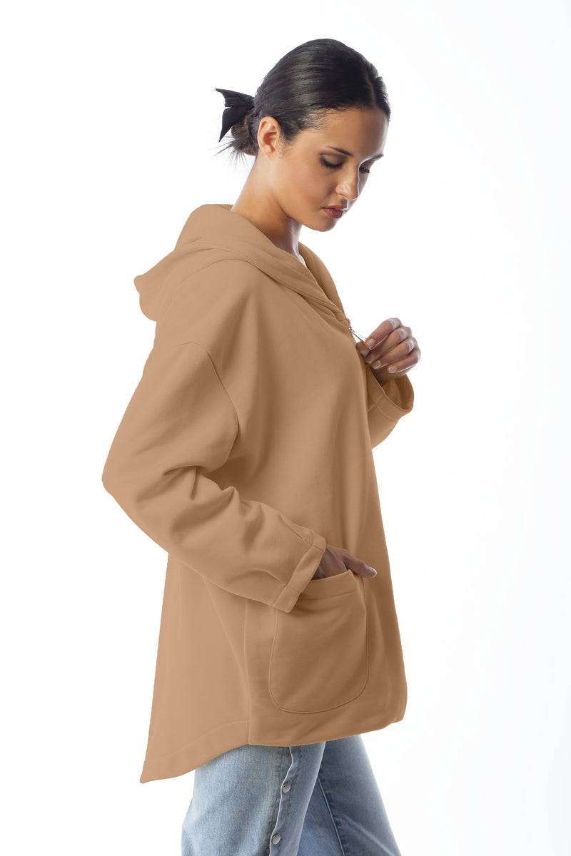 Paola T. Giacca In Felpa Di Cotone