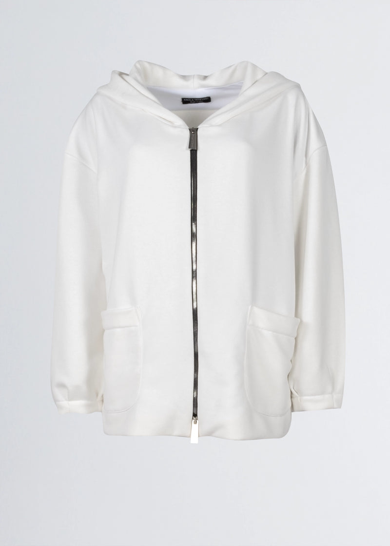 Paola T. Giacca In Felpa Di Cotone