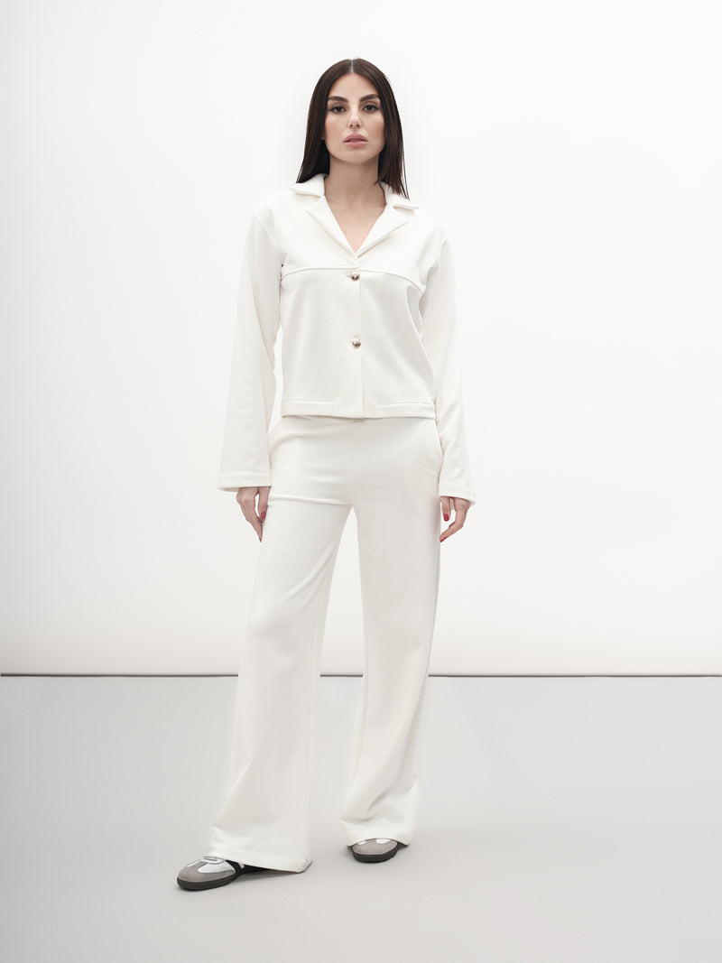 Paola T. Giacca Spencer In Felpa