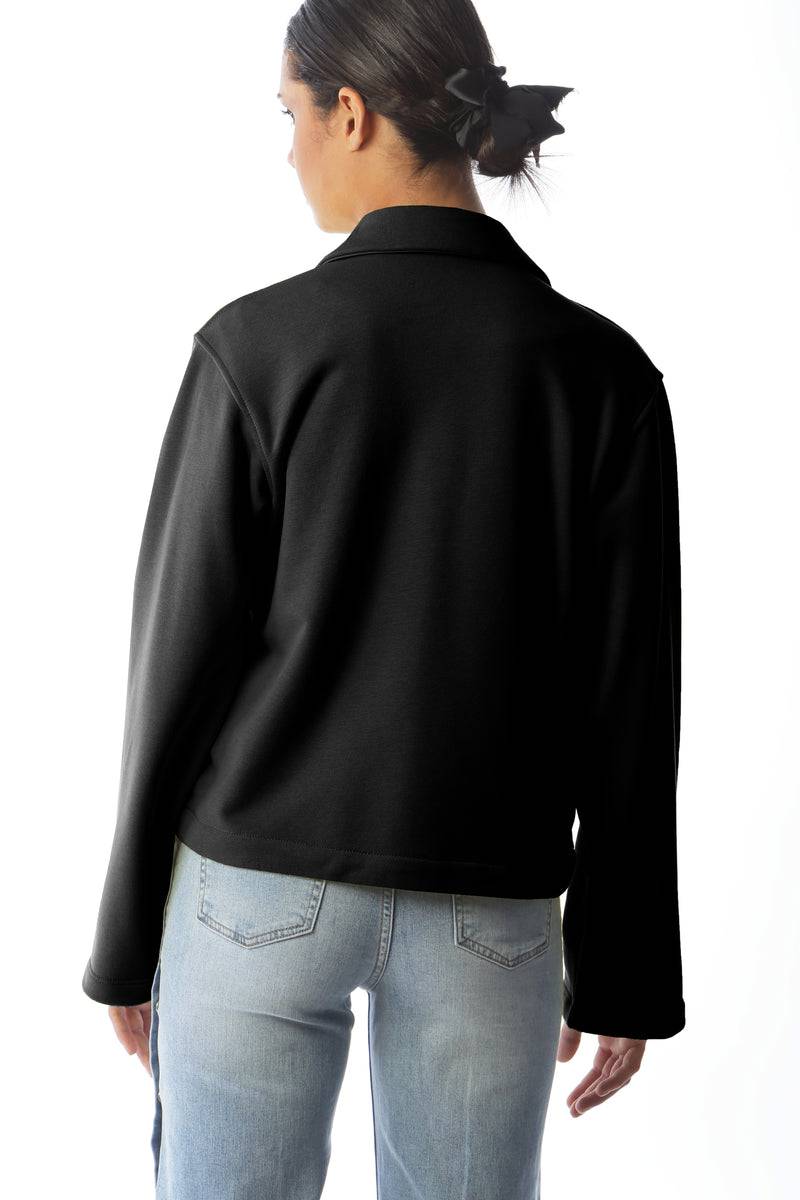 Paola T. Giacca Spencer In Felpa