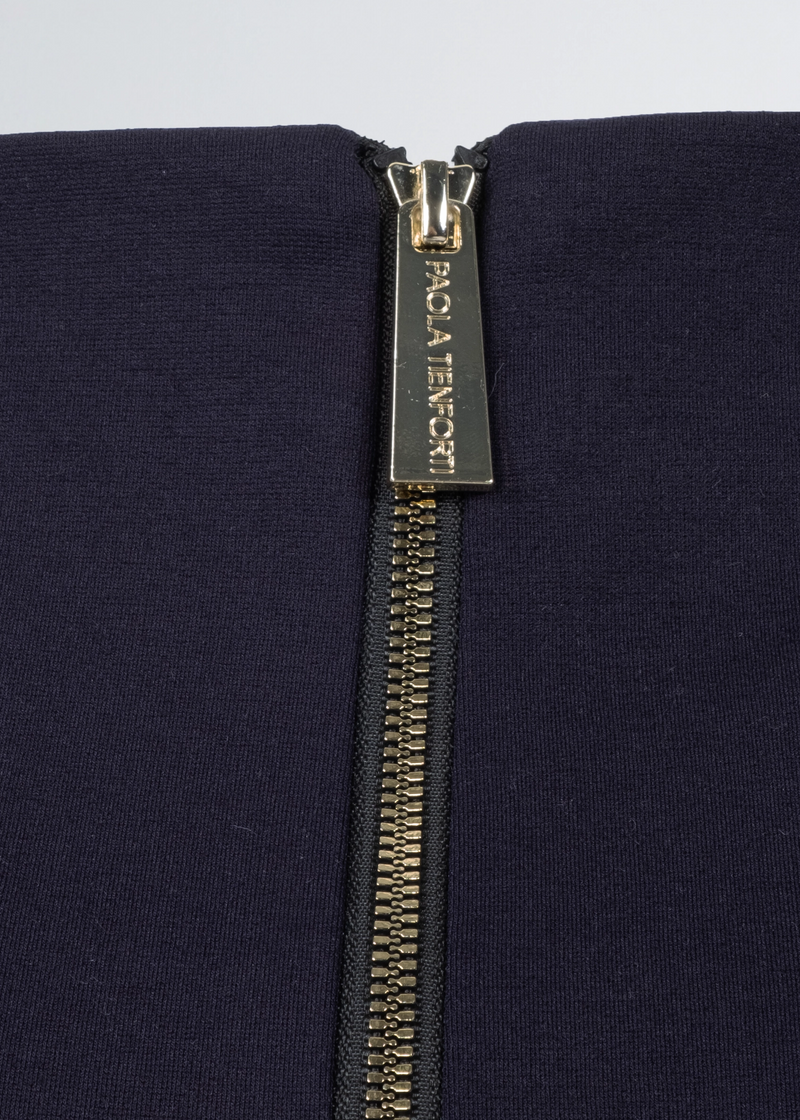 Paola T. Gonna Tubino In Tessuto Stretch