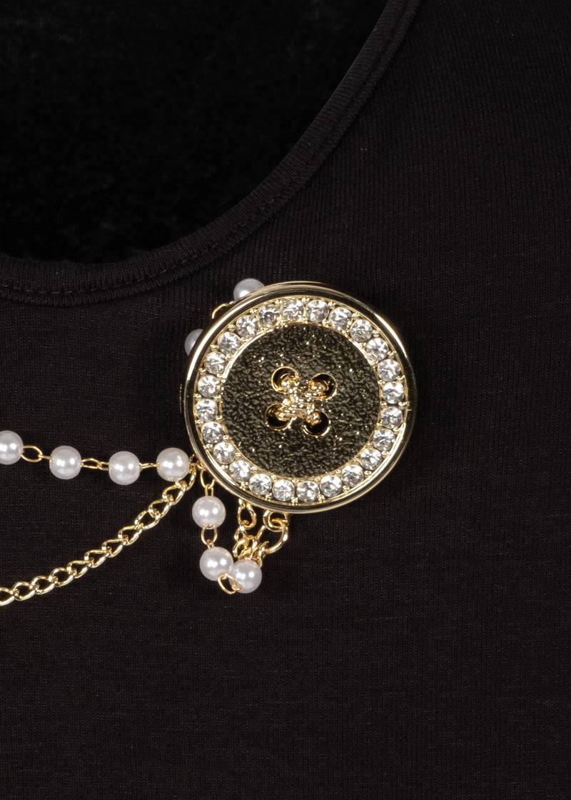 Paola T. Maglia In Jersey Di Viscosa