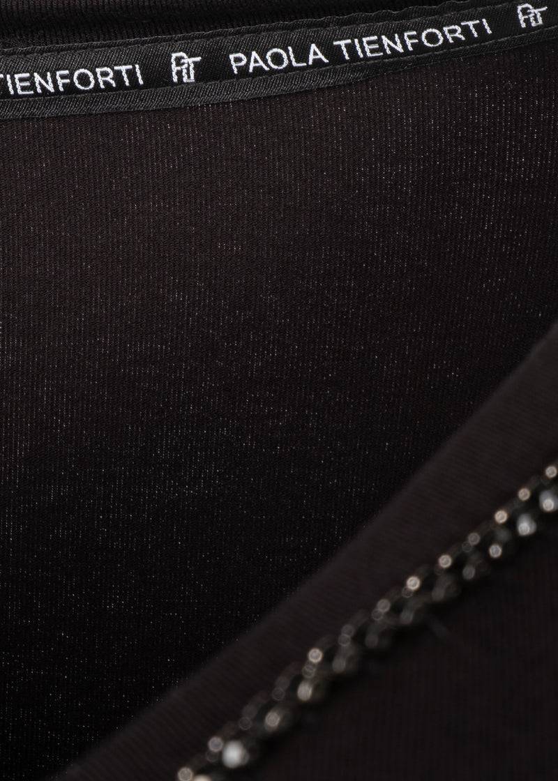 Paola T. Maglia In Jersey Di Viscosa