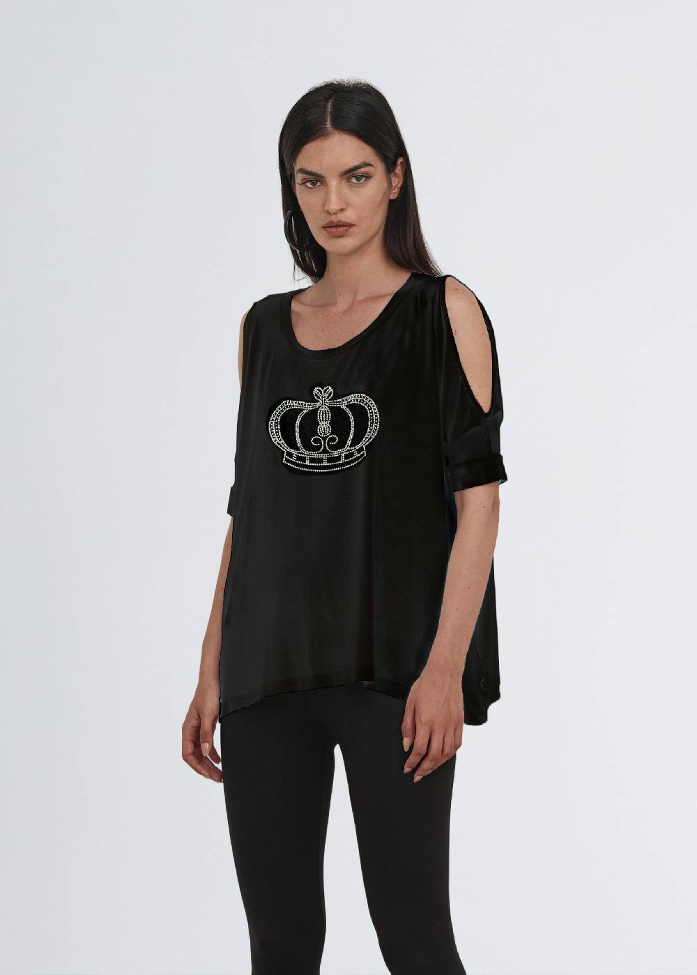 Paola T. Maglia in jersey di viscosa Queen