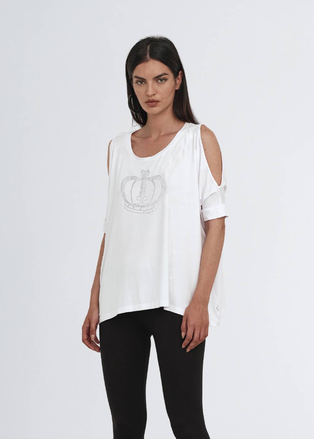 Paola T. Maglia in jersey di viscosa Queen