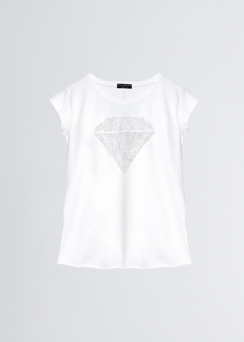 Paola T. Maxi T-shirt Diamond