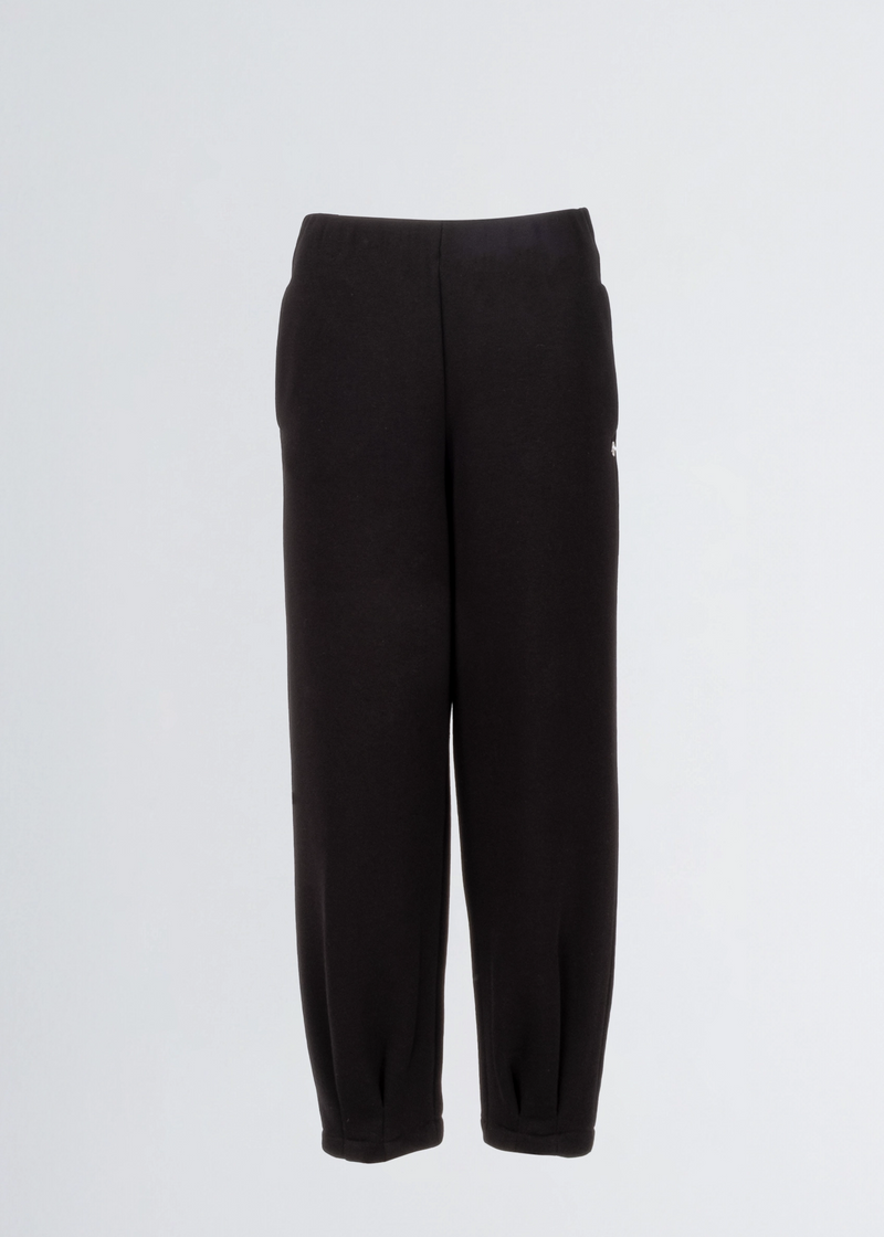 Paola T. Pantalone In Cotone Con Pinces