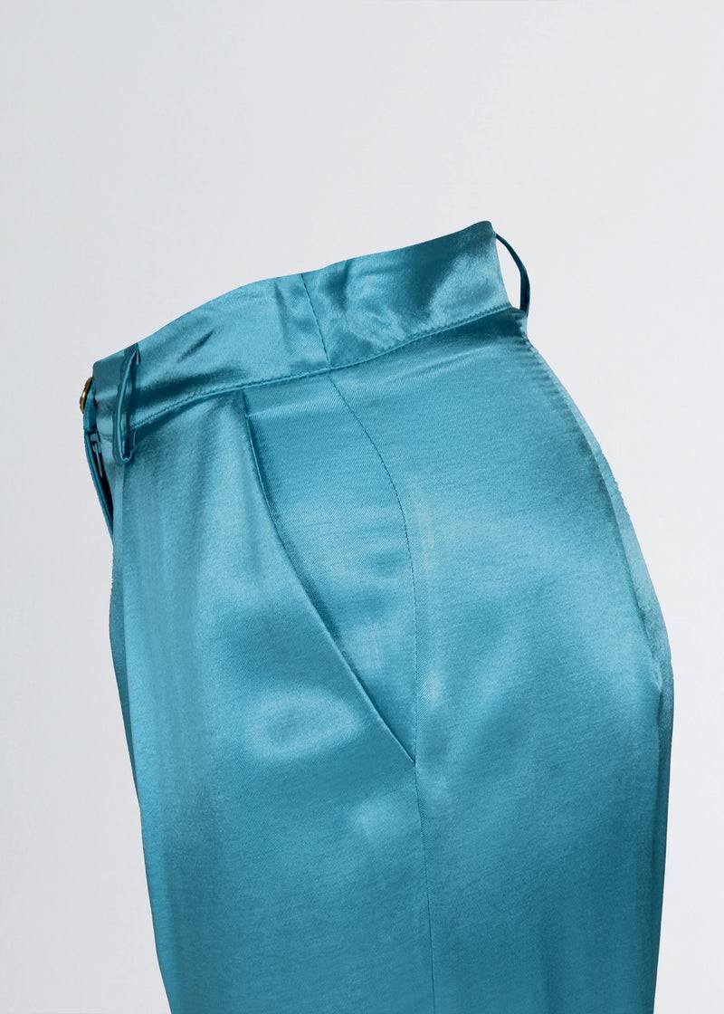 Paola T. Pantalone Jogger In Raso Di Viscosa